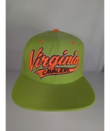 Zephyr Brand University of Virginia Cavaliers Snapback Hat Neon Green &amp; ... - $16.99