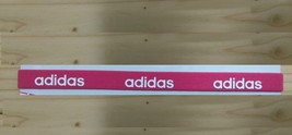 New Unisex Adidas Running HEADBAND Pink Adidas Logo One Size All Sports  - £5.21 GBP