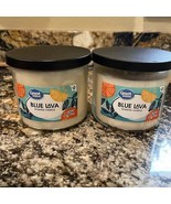 (2) Great Value Blue Lava 14oz Candle 3-Wick , Carpri Volcano Dupe TikTo... - $46.99 CAD