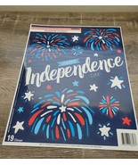 Window Cling,Happy Independence Day, Fireworks, Patriotic. 4th of July-B... - £12.44 GBP