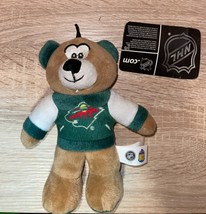 Good Stuff 7&quot; Minnesota Wild Plush Bear Official NHL Green - £9.87 GBP
