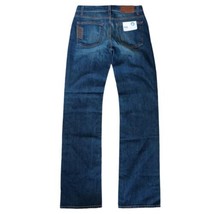 Paige Doheny Jeans Size 29 Mens Straight Leg USA Made Dark Wash Classic NEW - £62.84 GBP