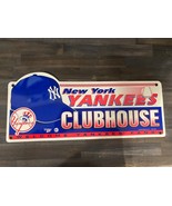 Vintage NY Yankees Clubhouse Sign 1998 - $13.85