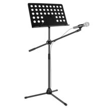 5 Core Music Stand Adjustable Desktop Book Stands w Mic Holder Portable ... - $41.44