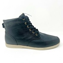 Clae Hamilton Black Leather Mens Casual Sneakers - $64.95