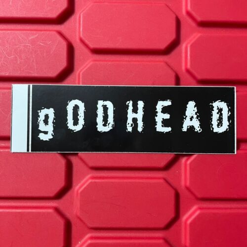 Godhead 2000 Years Of Human Error Album Release Sticker 6.5 x 2 Brand NEW - $5.39