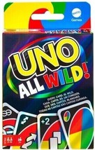 UNO All Wild Card Game Mattel Games NEW - $11.62