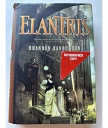 SIGNED 1ST ED Later Printing Brandon Sanderson Elantris HARDCOVER DJ AUTOGRAPHED - $285.00