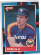 Bill Doran Houston Astros Secon Base 1988 Donruss Card # 235 Near Mint - $1.44