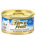 FANCY FEAST® Classic Paté Ocean Whitefish &amp; Tuna Feast - 85g x 4 Packs - $27.16 CAD