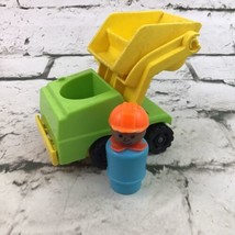 Vintage Fisher Price Little People Lift &amp; Load Replacement Truck &amp; Driver - £12.44 GBP