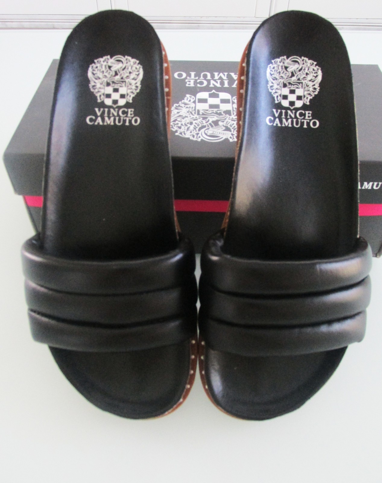 Vince Camuto (New) Kandler Women&#39;s Open-Toe Slides Size 8M - $40.00