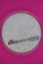 Gem BU 2012 Banco Azteca Mexico Libertad Same Silver Coin In Pics Capsule 28 - £44.17 GBP