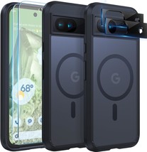 Magnetic Case Compatible With Google Pixel 8a Case ,Black - £12.45 GBP