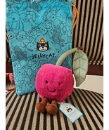 Jellycat Amuseables Cherry Collectible Brand New with Tags HTF fluffy Du... - $87.94 CAD