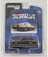 B) Greenlight Hot Pursuit Wayne County Ohio Sheriff 2008 Ford Crown Vict... - £47.47 GBP