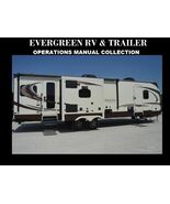 EVERGREEN RV TRAILER MANUALs 535pg for Ever Lite Bay Hill View Service &amp;... - €21,48 EUR