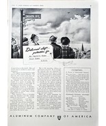 WWII-ALUMINUM COMPANY OF AMERICA-1941 Vintage Print Ad-War Planes-Delive... - $17.62 CAD