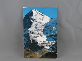 Vintage Postcard - Eiger Mountian seen from Murren - Walter Schlid - $15.00