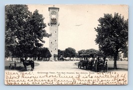 Government Tower Fort Sam Houston San Antonio Texas TX UDB Postcard N7 - £4.63 GBP