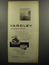 1953 Yardley Flair Perfume Ad - Yardley a language of loveliness - $18.49