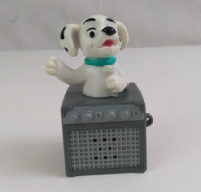 Vintage 2000 Disney 102 Dalmatians #93 Puppy On Speaker With Mic McDonald&#39;s Toy - £3.08 GBP