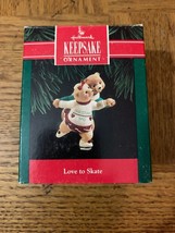 Love To Skate Christmas Ornament - $25.15