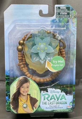 Disney RAYA & The Last Dragon The Light of Kumandra Necklace Light Up Flower - £9.74 GBP