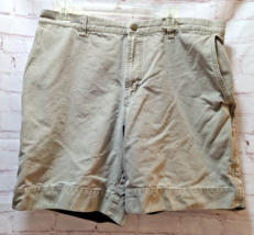 Men&#39;s Columbia Sportswear sz 36  khaki tan shorts 7.5&quot; inseam utility po... - $17.66