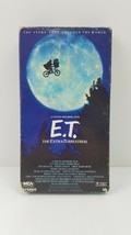 E.T. ET The Extra Terrestrial VHS 1982 Rare Green and Black Tape Spielberg - £6.19 GBP