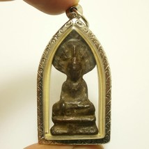 Phra Prokpo Chiangsan beautiful Lord Buddha amulet pendant real Powerful magic a - £1,229.15 GBP