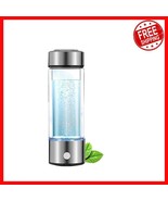 Portable Hydrogen Water Bottle - Stylish Glass Ionizer for Health &amp; Travel - $43.55