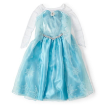 NEW Disney Frozen Queen Elsa Costume Dress - Sz 9/10 - £37.61 GBP