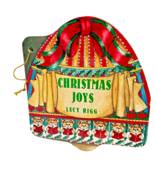 Vintage Christmas Joys Childrens Board Book Ornament Lucy Rigg CR Gibson - $10.62