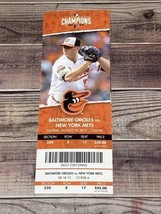 Baltimore Orioles vs. New York Mets 8-18-2015 Ticket Stub ~ Granderson 2 HR - £5.58 GBP