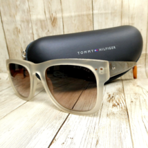Tommy Hilfiger Clear Tortoise Gradient Sunglasses w/Case - TH MEN153 53-... - $45.49