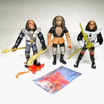 Star Trek DS9 Klingon 5&quot; Figures Lot of 3 Vintage 1990s Playmates Gowron... - $19.70