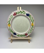 decorato a mano large plate  italy - $28.68