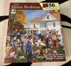 Karmin International Susan Brabeau Farmhouse Auction 550 Piece Jigsaw Pu... - $14.99