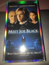 Meet Joe Black (VHS, 1999, Special Edition) Brad Pitt Anthony Hopkins 2-tape set - £21.46 GBP