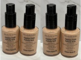 4 Elizabeth Arden Flawless Finish Perfectly Nude SPF 15 Foundation Cream... - £19.14 GBP