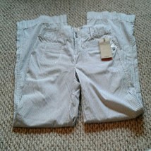 Ruff Hewn NWT womens striped pants Size 4 Dress  - $24.43
