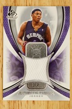 2005-06 SP Game Used Authentic Fabrics Bonzi Wells AF-BW Memphis Kings - £3.81 GBP