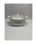 Corning Ware Blue Cornflower Square Casserole P-1 3/4-B - 1 3/4 Quarts, ... - $21.95