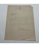Antique Letter Masonic Stanfield Lodge No. 217 Denton Texas 1932 J. W. E... - €23,16 EUR