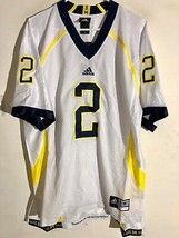 Adidas Premier NCAA Jersey Michigan Wolverines Charles Woodson White sz XL - £46.90 GBP