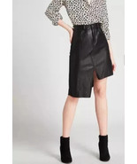 Handmade Lambskin Soft Party Women Skirt Black Stylish Leather Genuine C... - $2,238.72 MXN+