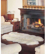 White / ivory Sheepskin 100% nature Sheepskin Pelts Icelandic Sheepskin ... - $100.98