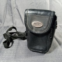 Digital Concepts Leather Camera Bag With Strap Adjustable Multi-Pocket - Black - £7.95 GBP