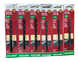 Ace 1/4” Heavy Duty Drill Bit 2000321 Pack of 6 - £37.76 GBP
